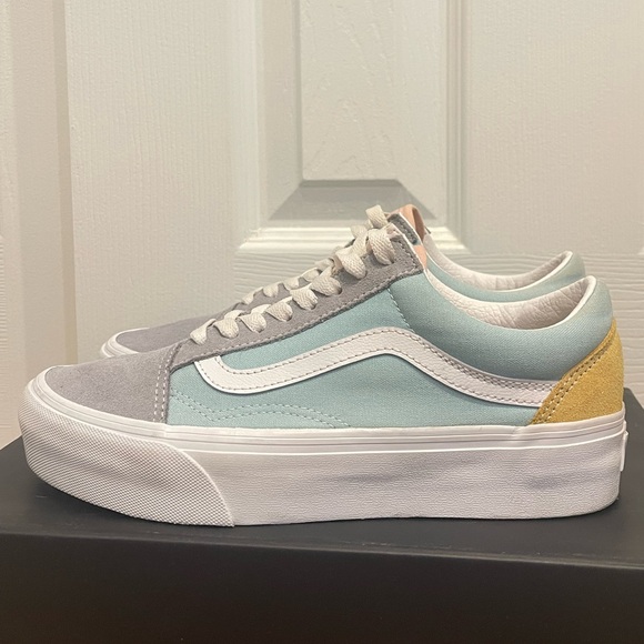 Color Block Old Skool Stackform Shoe - Picture 3 of 6